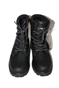 Texas Steer Men's Noland Black Leather Work Boot 8M - Picture 1 of 10