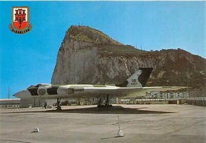 us8275 view from north front gibraltar airport plane avion airplane - Picture 1 of 2