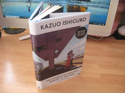 Kazuo Ishiguro Signed 1st The Summer We Crossed Europe In The Rain Nobel Prize - Image 1 of 4