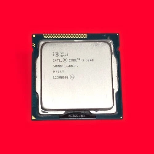 Intel Core I3-3240 CPU Processor - SR0RH - Socket 1155 (LGA1155) - Image 1 of 1