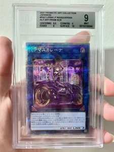 Yugioh PAC1-JP034 I:P Masquerena ARTE ALTERNATIVO Secreto Prismático Raro 2021 BGS9 - Imagen 1 de 2