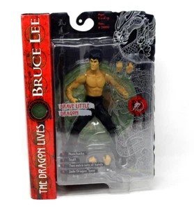 Bruce Lee The Dragon Lives BRAVE LITTLE DRAGON Closed Mouth Variant NIB - Picture 1 of 8