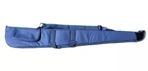 Custodia per fucile grande borsa slip pistola blu imbottita adatta 32" barile 134 cm x 21 cm - Foto 1 di 1