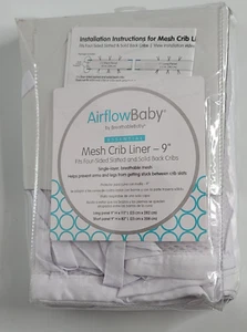 Airflow Baby by Breathable Baby Essential Mesh Krippe Liner 9" Sicherheit - Bild 1 von 5