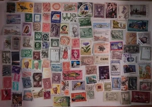 Lote de estampillas de todo el mundo colección fotos sin elegir TODAS - Imagen 1 de 10