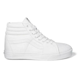 mens high top white vans
