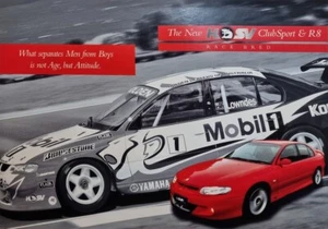 New Original HSV VT Clubsport & R8 Race Bred A4 4 Page Brochure 06/99 Lowndes - Picture 1 of 3