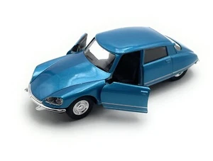 Coche De Modelo Citrön DS23 1:34-39 Azul Miniatura Vehículo - Imagen 1 de 4