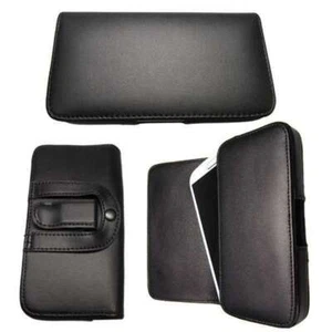 caseroxx Carcasa Horizontal per Samsung Galaxy S4 i9500 in nero fatto di finta p - Foto 1 di 1