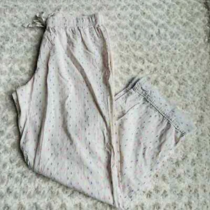 Victoria's Secret Lounge Sleep Pajama Cotton Confetti Soft Pants Sz Medium - Picture 1 of 6