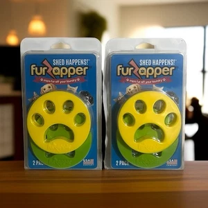 FurZapper Pet Hair Remover for Laundry Washer Dryer 2 Pack New Sealed Lot of 2 - Picture 1 of 4