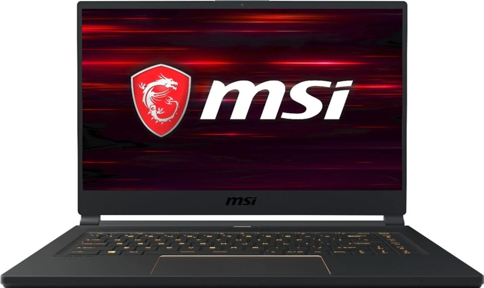 MSI GS65 Stealth-478 – 15.6" FHD –  i7-9750H – 32GB RAM – RTX 2060 – 512GB SSD - Image 1 of 4