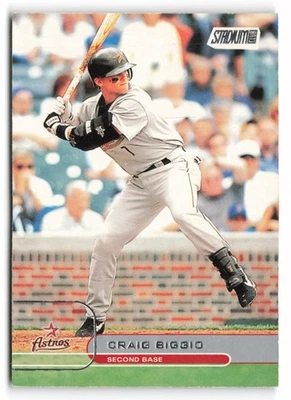 2002 Stadium Club #48 Craig Biggio Houston Astros - Image 1 of 2