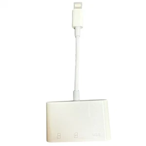 Card Reader Memory Card Reader with USB Camera Adapter Plug and Play Trail4884 - Afbeelding 1 van 6