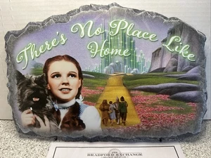 Wizard Of Oz Ceramic Wall Plaque No Place Like Home Sign Bradford Exchange - Picture 1 of 4