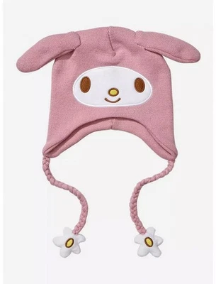 Sanrio My Melody Figural Tassel Beanie Bioworld NEW with Tags Hello Kitty - Image 1 of 2