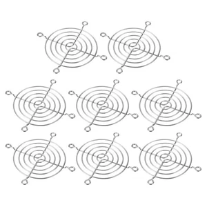 8pcs 80mm Fan Finger Grill 304 Stainless Steel Grill Protector Guard Fan Cover - Afbeelding 1 van 6