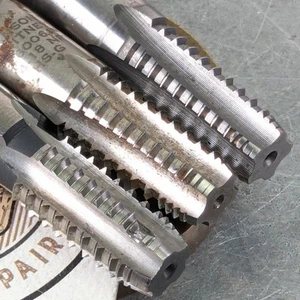 3 grifos de tubo 1/4-18 NPT-F 4-Flauta Saltar HSS afilado! Herramienta de maquinista OSG H&W (902 - Imagen 1 de 9