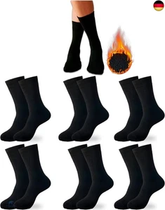 6 Paar Thermosocken Damen - Thermosocken Herren - Warme Socken Damen - Bild 1 von 6
