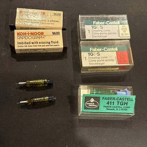 Posten Faber Castell TG1-S und tGH Ziehkegel Ersatzfeder und 2 Koh-I-noor - Bild 1 von 7