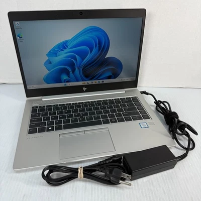 HP EliteBook 840 G5 i5-8350U 14" Windows 11 Pro Laptop 256GB SSD 16GB RAM *READ* - Image 1 of 4