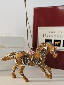 Spur der bemalten Ponys Lebkuchen Pony Ornament 2007 Pferd #12419 im Karton  - Bild 1 von 13