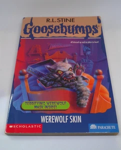 Goosebumps Werewolf Skin #60 by R L Stine 1997 First Print VERY GOOD w/ Mask - Picture 1 of 5