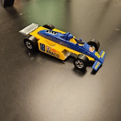 1982 Mattel Hot Wheels # 18 Kraco Indy Race Car Malaysia Formula Racer - Image 1 of 4