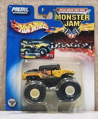 Monster Jam 2002 Hot Wheels escala 1:64 • Dragon Slayer #15   Foto 1 de 4