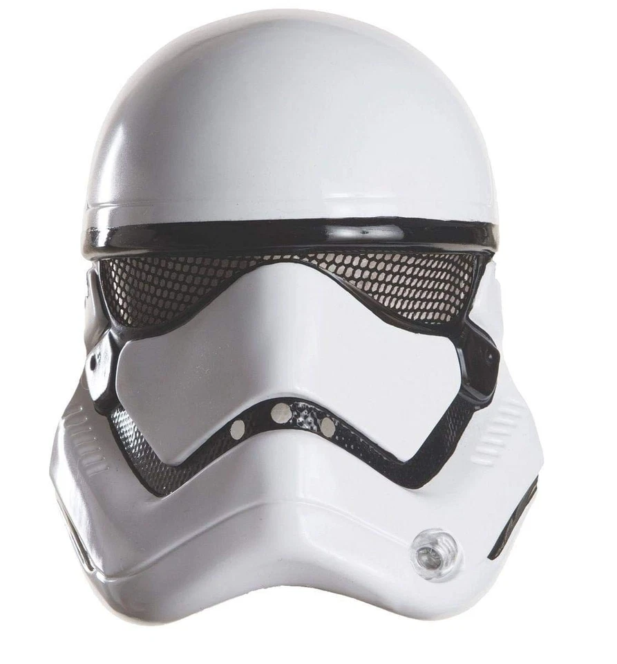 Star Wars Ep VII Child's Stormtrooper Half Mask with Back Strap - Image 1 of 2