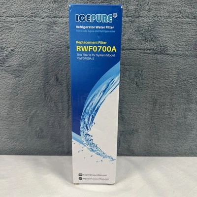 Icepure RWF0700A Refrigerator Water Filter 1 Pack NEW Sealed in Box BPA Free NSF - Image 1 of 4