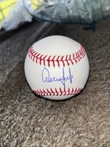 Aaron Judge Autographed Record 62 HR Baseball New York Yankees (JSA LOA) - Picture 1 of 4