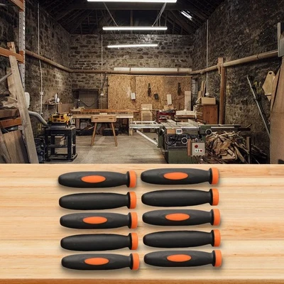 AU For Small Files Handles File Home Replacements Smooth 10Pcs Accessories New - Image 1 of 4