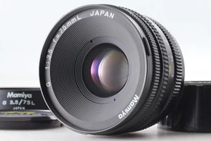 [ Top MINT w/ Hood ] Mamiya G 75mm f/3.5 L MF Lens For New 6 Six From JAPAN #b43 - Picture 1 of 11