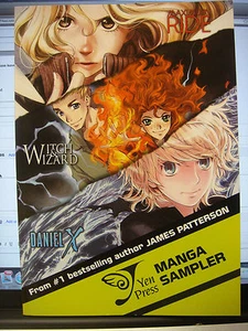 James Patterson Manga Sampler, SDCC,  Maximum Ride - Witch & Wizard - Daniel X - Bild 1 von 3
