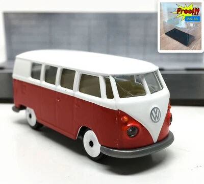 Majorette Volkswagen T1 Rojo/Blanco 1/59 3" sin equipamiento Foto 1 de 4