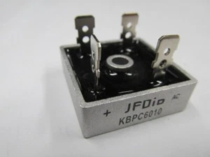 60 amp 1000 volts Full Wave Bridge Rectifier. KBPC6010 For converting AC to DC  - Picture 1 of 1