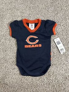 NFL Chicago Bears Newborn  Dazzle Bodysuit 6-12 Months