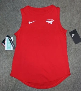 Nike Girls Red USA Tank Top - Size M - NWT - Picture 1 of 4