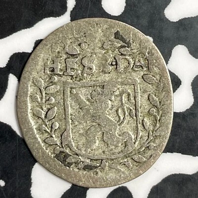 1693 Germany Hesse-Darmstadt 1 Albus Lot#E9730 Silver! Very Scarce! - Image 1 of 2