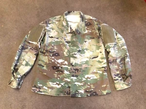 Military ACU Shirt Medium Short US Army Unisex Fire Resistant Camouflage #684 - Picture 1 of 5