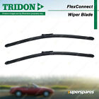 Pair Tridon FlexConnect Wiper Blade for BMW 320d 325i 330d 335i M3 E93