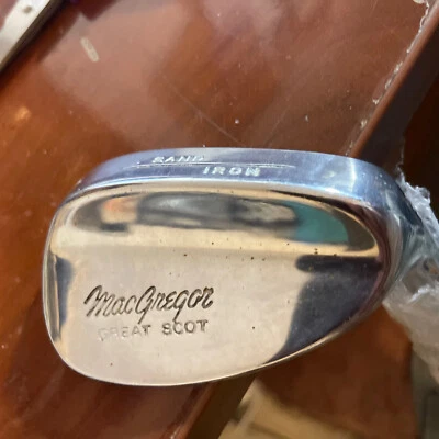 MacGregor: Great Scot Sand Iron Wedge 56* RH Stiff Steel 35.5" RH. - Image 1 of 4