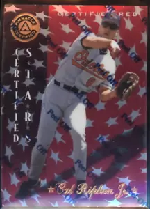 1997 Pinnacle Certified Red Cal Ripken card #146 Red Baltimore Orioles - Picture 1 of 2