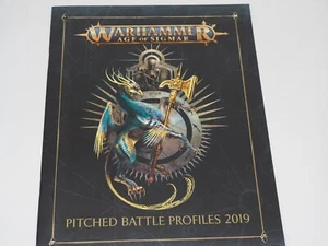 GW WARHAMMER AOS PROFILI BATTAGLIE LANCIATE 2019. GIALLO 291 - Foto 1 di 1