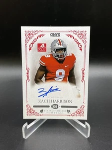2022 Onyx Vintage - Zach Harrison - Rc #CFZH On Card AUTO - Picture 1 of 3