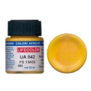 Lifecolor LC-UA-042 Chrome Yellow FS13432 - Foto 1 di 2