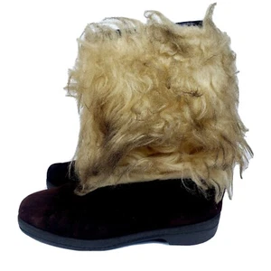 @ VINTAGE CUSTOM MADE SKI BOOTS US SIZE 8 WOMENS - Picture 1 of 7