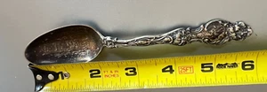 Sterling souvenir spoon El Paso. Texas. 5 3/8 " RWS - Picture 1 of 12