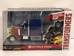 Transformers Optimus Prime Peterbilt T1 Jada 30446 Scala 1:24 - Foto 1 di 6